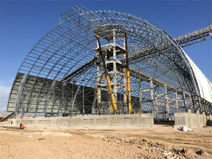 文昌煤机油桶翘工程网架