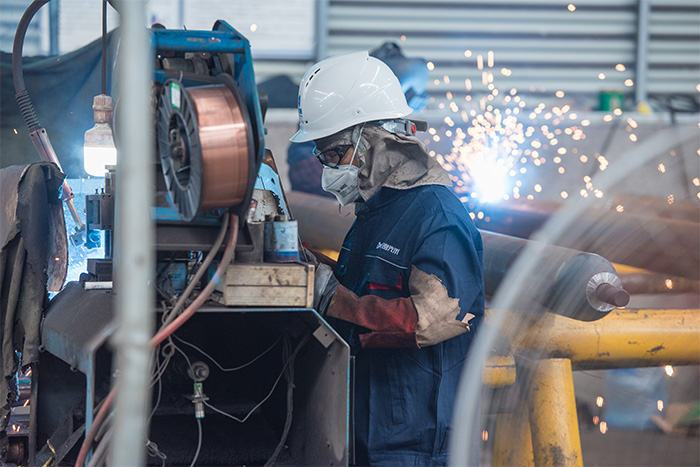 文昌网架焊接车间